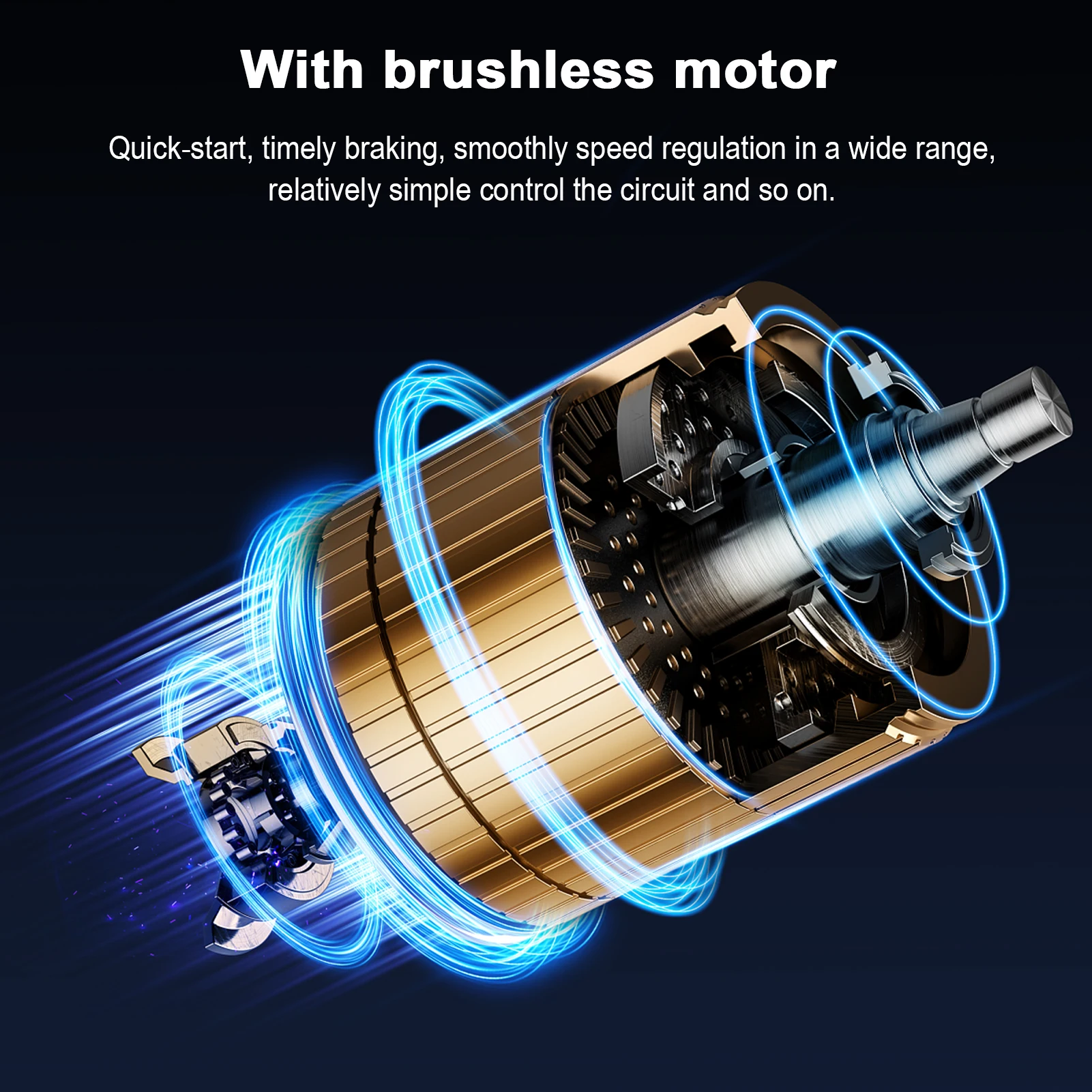 125mm Brushless Motor Cordless Orbital Sander Wood Grind Tool Electric Car Polisher Wood Metal Waxing Polishing Grinding 6 Speed