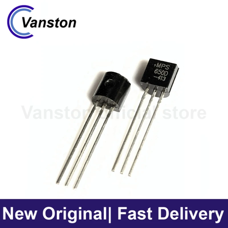 10 pezzi MPS650 MPS650RLRAG TRANS NPN 40V 2A TO-92