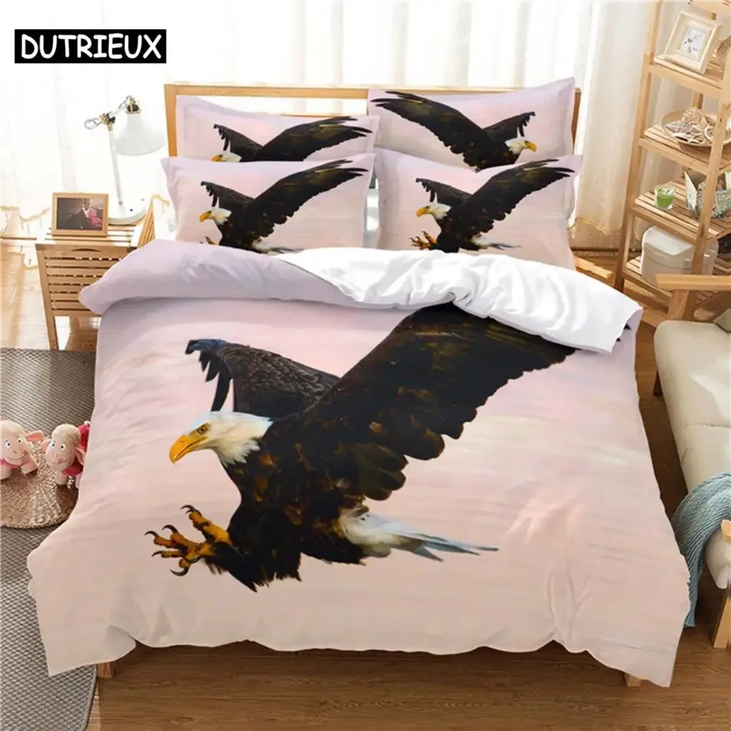 

Eagle Bedding Set Duvet Cover Set 3d Bedding Digital Printing Bed Linen Queen Size Bedding Set Fashion Design