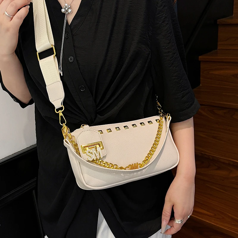 

Luxury Brand Ladies Leather Handbag Classic Crossbody Shoulder Bag Women's Elegant Tote Designer Versatile Everyday Use