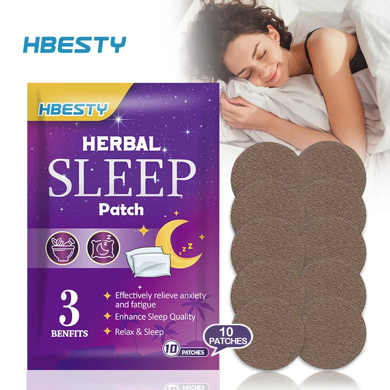 Sleep Patches Insomnia Treatment Relieve Anxiety Sleep Aid Patches Hypnotic Artifact Adult Sleep Soothing Sticker health care