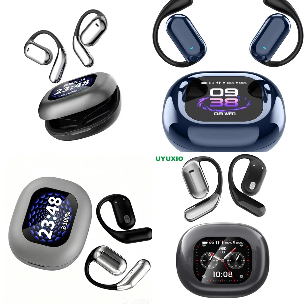 

UYUXIO OWS Wireless Earbuds AI Language Translation Headphone with 144 Online Languages Real Time Translator Earbuds for Travel