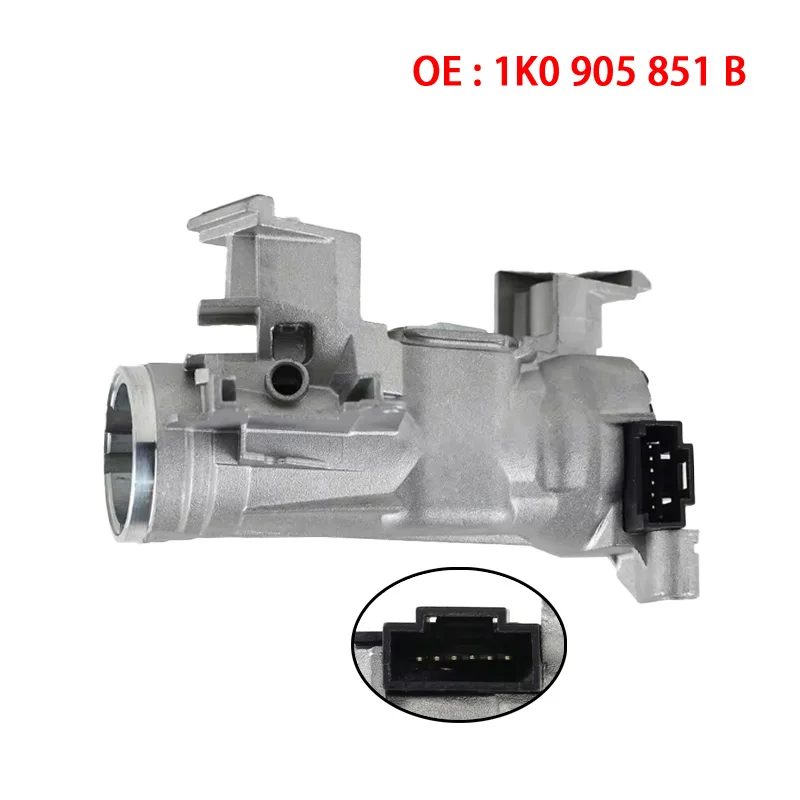 

OE 1K0905851B 1K0905851 Ignition Starter Switch Steering Lock For VW Tiguan Jetta Golf MK5 MK6 Eos A3 TT R8 1K0 905 851 B 851B