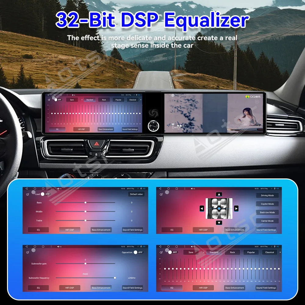 Dual 12.3 Inch In-Dash Touch Screen Car Radio GPS Navigation Stereo For Kia Forte 2018-2019 Multimedia CarPlay Android Auto 4G
