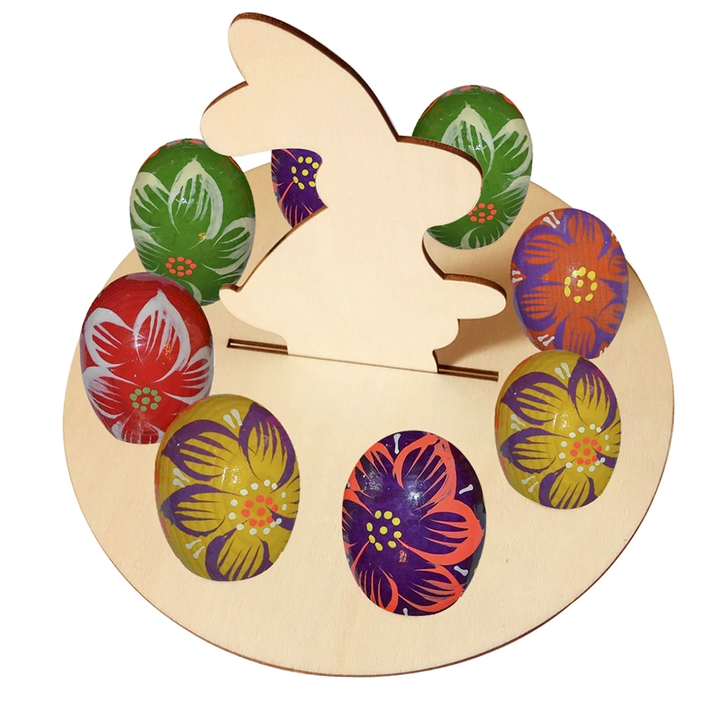 

Rabbit Styling Decoration Banner Party Decorations Bunnies Desktop Rack Easter Decorate