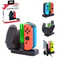 4 in1 Charging Dock For Nintend Switch Joy-con Controller LED Charger For Nintendo Switch Pro Gamepad Charge Stand NS Switch