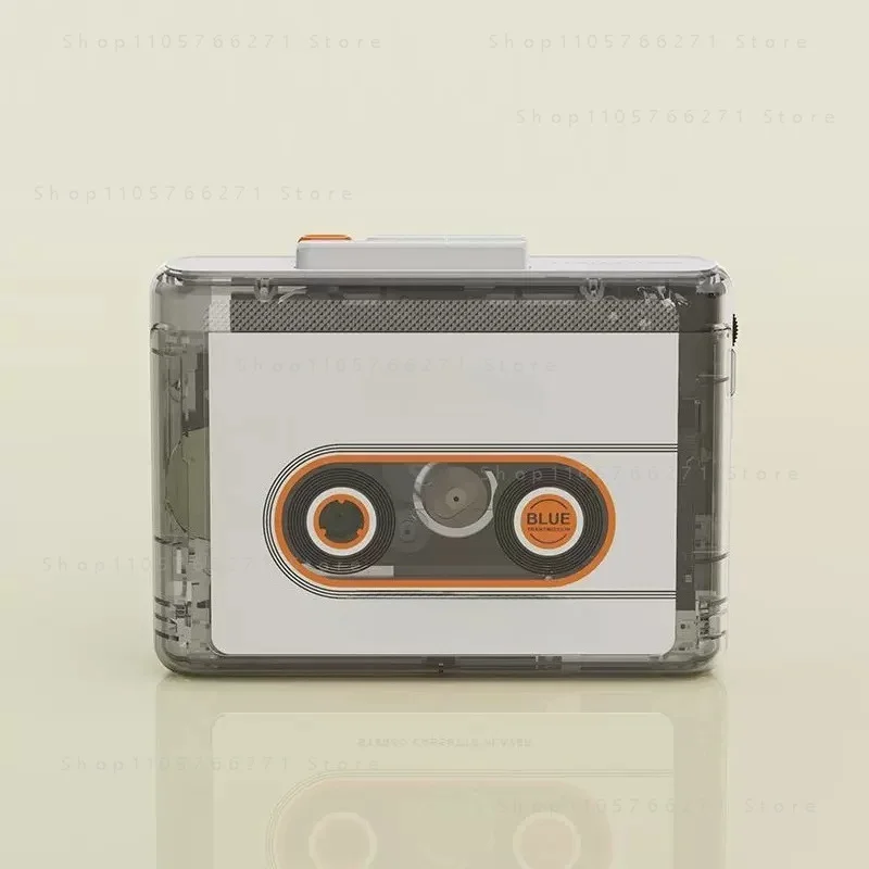 Stereo Cassette Player 6508 Retro Bluetooth Players Single Players Transparent Shell Portable Walkman Customized Gifts