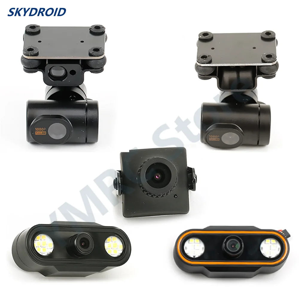 Skydroid HD 720P Three-body Camera 1080P Two Axis Gimbal Compatible With T10 T12 H12Proemote Control Transmission for Drone