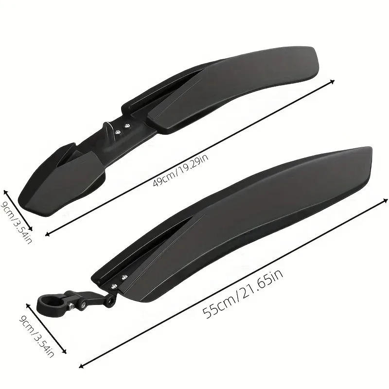 

Велосипедные брызговики для горных велосипедов, универсальные для шоссейных велосипедов размером 24–26–27,5 дюймов, брызговики для велосипедов, комплексный аксессуар