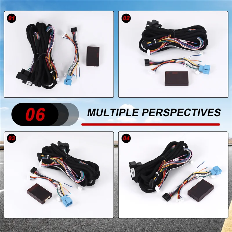

Car 16Pin 6-Meter Extended Wiring Harness Cable With Canbus For-BMW E39(01-04)/E53(01-05) Install Android Stereo Player