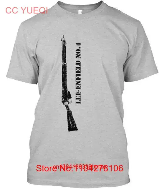 Lee Enfield No 4 Surplus Rifle T Shirt long or short sleeves