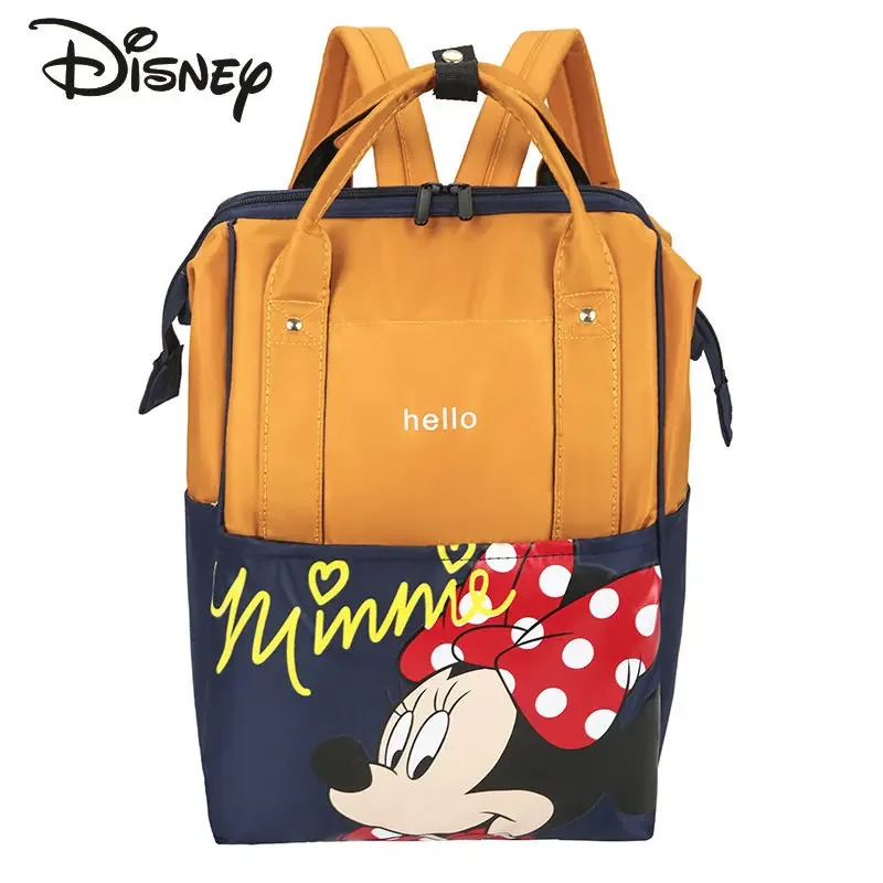 Disney Mickey\'s New Mommy Bag High Quality High Capacity Mother and Child Bag Cartoon Multi Functional Baby Item Storage Bag