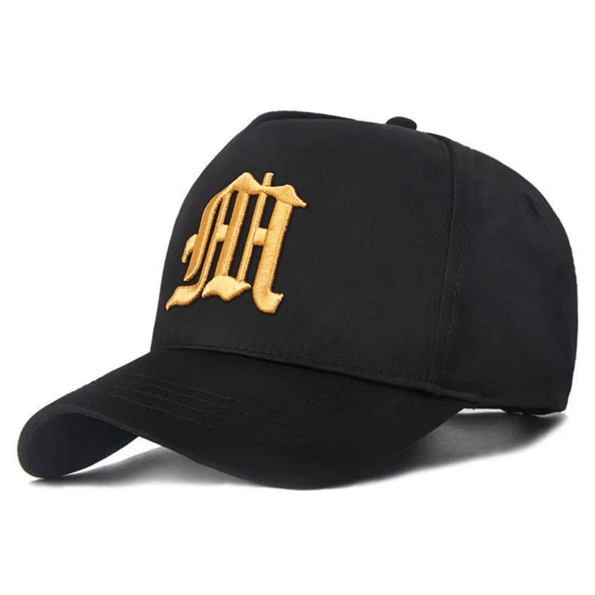 Unisex Gothic Buchstabe M Stickerei Baseball Caps Frühling Herbst Outdoor Einstellbare Casual Hüte Sonnenschutz Hut Sport Kappe – Detail 4