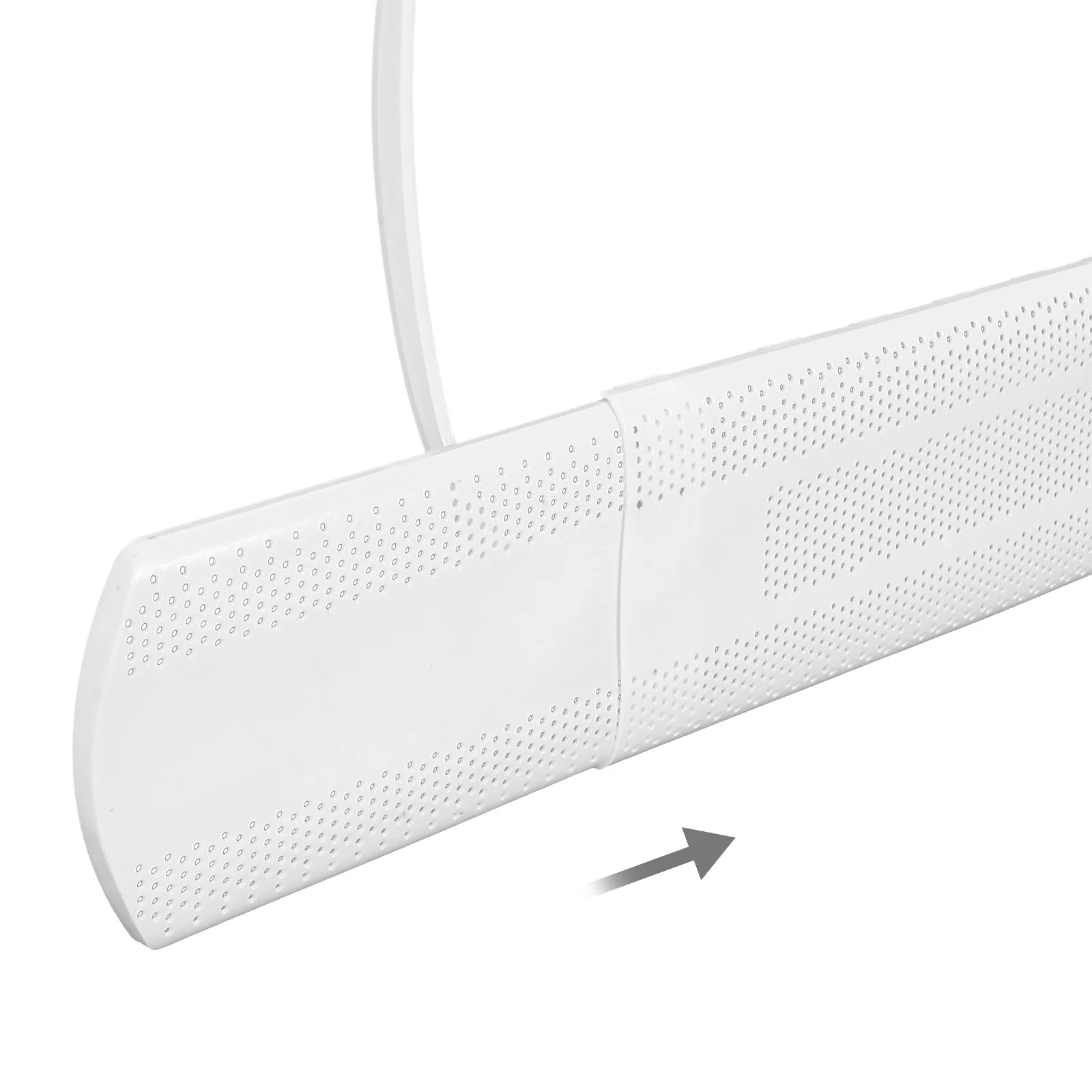 Déflecteur de ventilation de climatisation pour usage domestique, matériau ABS robuste, déflecteur de pare-brise réglable pour sortie de climatiseur