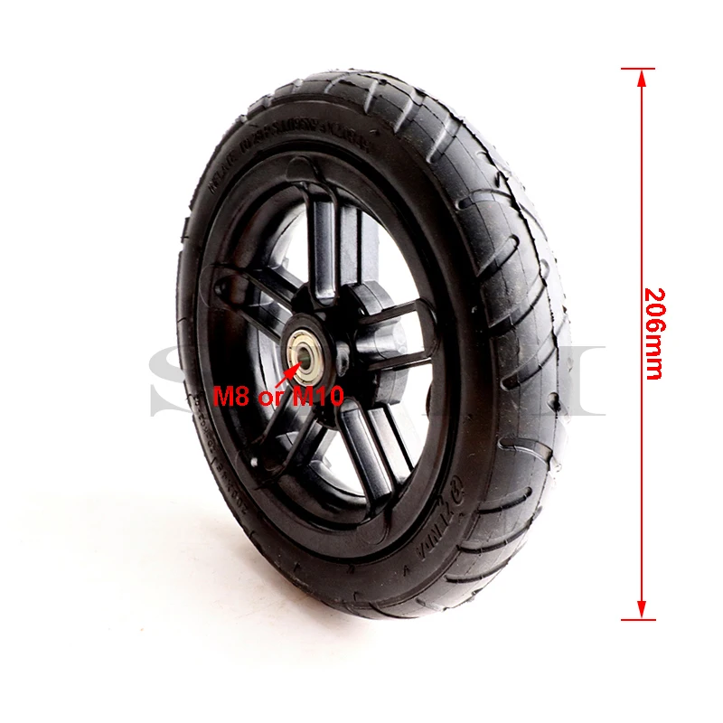 8 Inch 200x45 Inflated Wheel For E-twow S2 Scooter M8 M10 Pneumatic Wheel With Inner Tube 8\