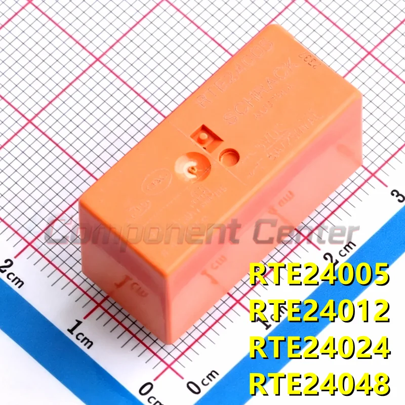 RTE24005 RTE240012 RTE240024 RTE240048 (5pieces) DIP 5VDC/12VDC/24VDC/48VDC General Purpose Low Power PCB Relays ,Original In St