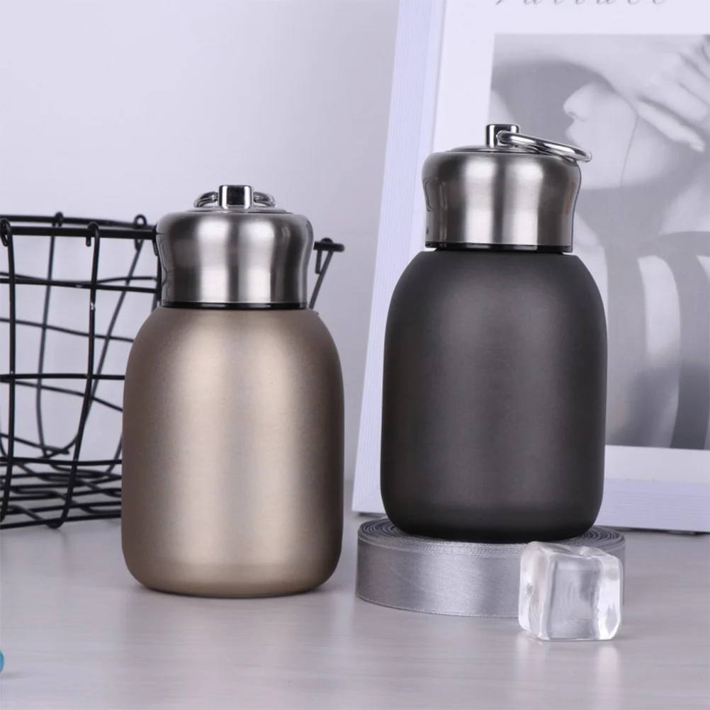 

Premium Stainless Steel Vacuum Mug 300ml Silver Long Lasting Easy Clean Safe for Home Office Travel Insulated Cups