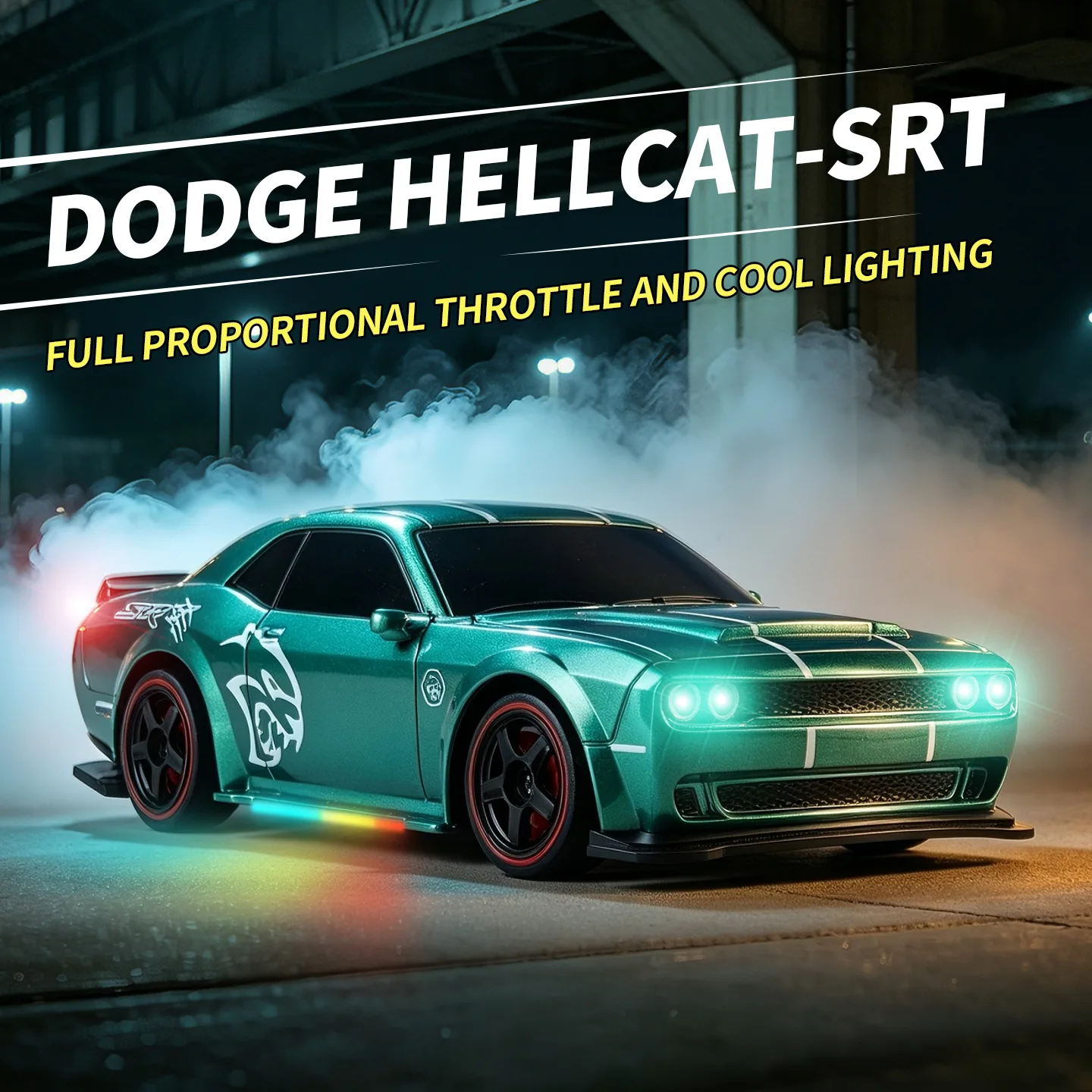Voiture télécommandée Dodge He - Rc Drift Car 1 24 Scale 4Wd avis et prix