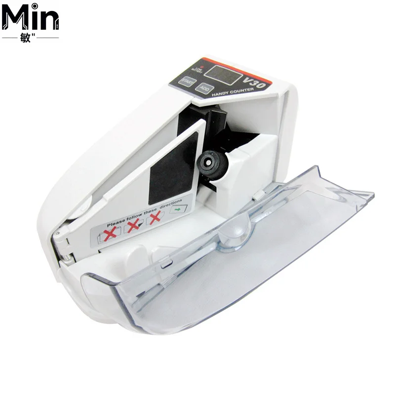 Portable Fast Speed Money Counter Machine 999 Bills Per Minute Professional Cash Counter Supports Multiple Currencies