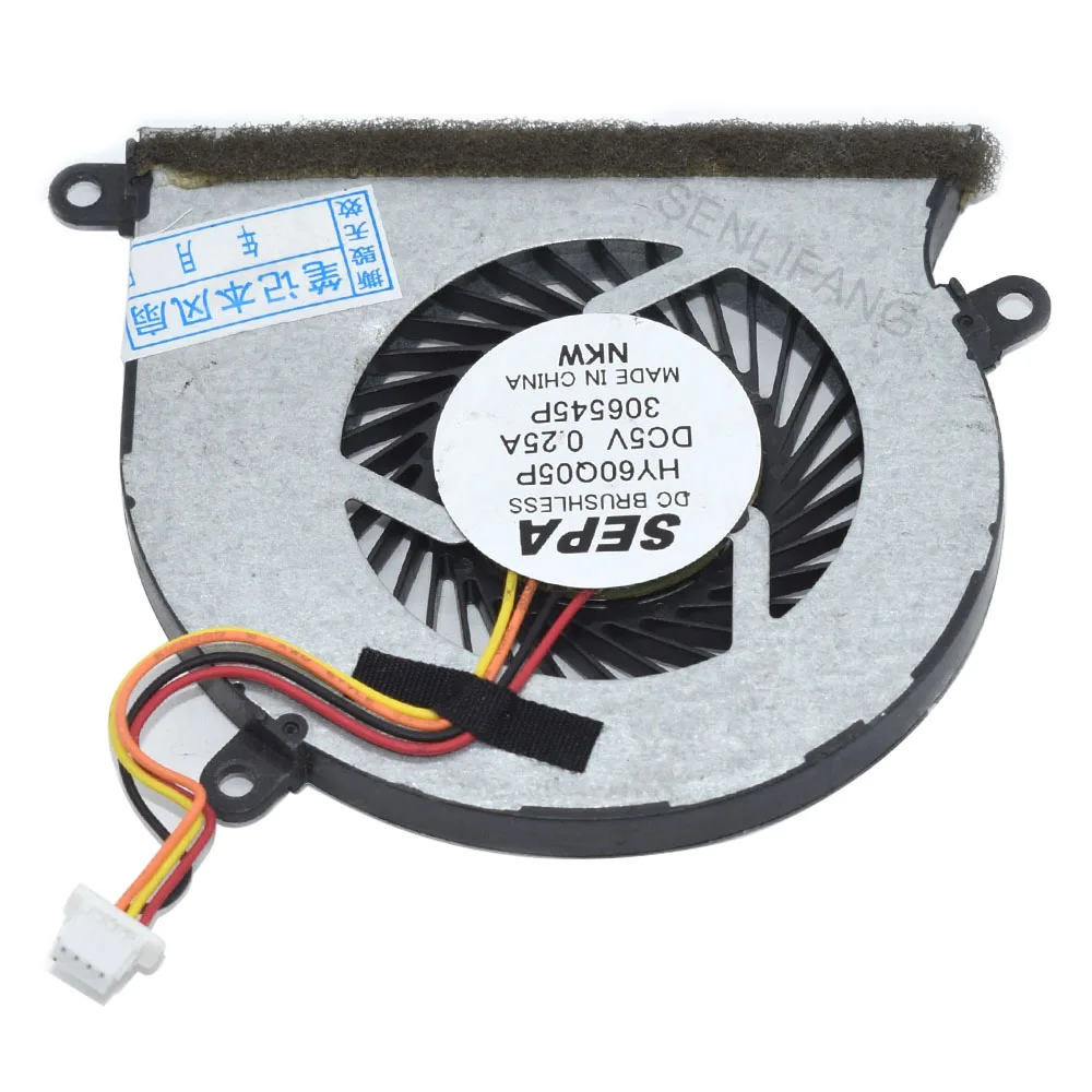 Ventilador de refrigeración de CPU para MD6005HS MD7505HS UI47 U45 UI43, prueba OK, HY60Q05P DC5V 0.25A, 4 cables, soplador enfriador