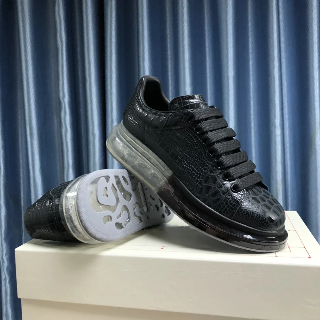 

Top High Quality Womens Trendy Casual Shoes 34-46 Luxury Mens Real Leather Unisex Sneakers Designr Lovers Tide Shoes YN01202