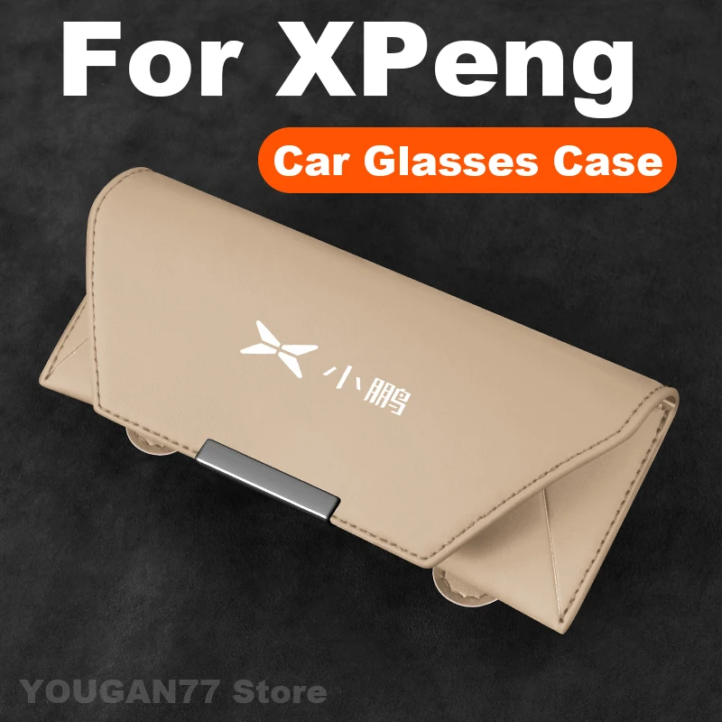 

Universal Car Glasses Case For Xpeng G6 G9 Q2 Q3 P5 P7 X9 MONA M03 G3i 2021-2025 Car Glasses Frame Xpeng Interior Accessories