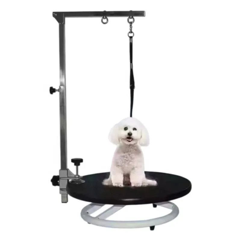 

Factory Direct Stainless Steel Luxury Rotating Disk for Dog Hair Grooming-Eco-Friendly Pet Beauty Tool