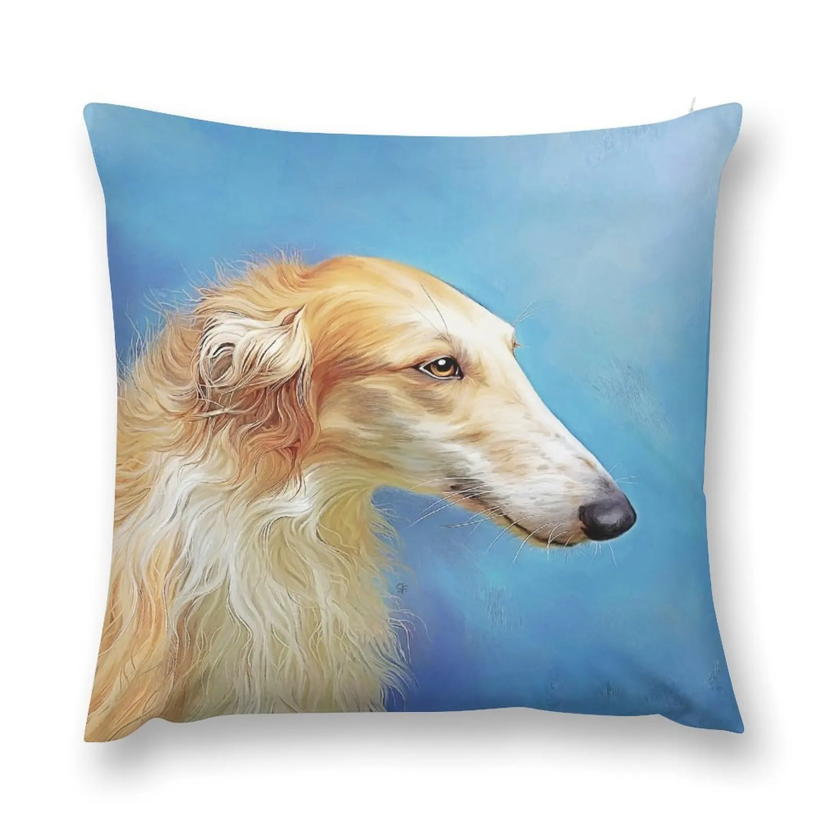 Borzoi Elegance Throw Pillow Cushions For Decorative Sofa Christmas Pillows pillow