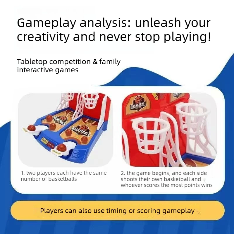 Jeux de bureau, tir à Double doigt, basket-ball, balles de bureau, jeux de flipper, Machine de tir, jouet Puzzle interactif Parent-enfant