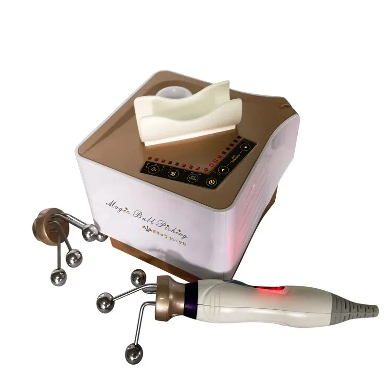 ماجيك الكرة فآسيا تدليك مكركرنت شد الوجه مكافحة الشيخوخة آلة تشديد الجمال الياباني المنزل استخدام أداة العناية بالبشرة #3