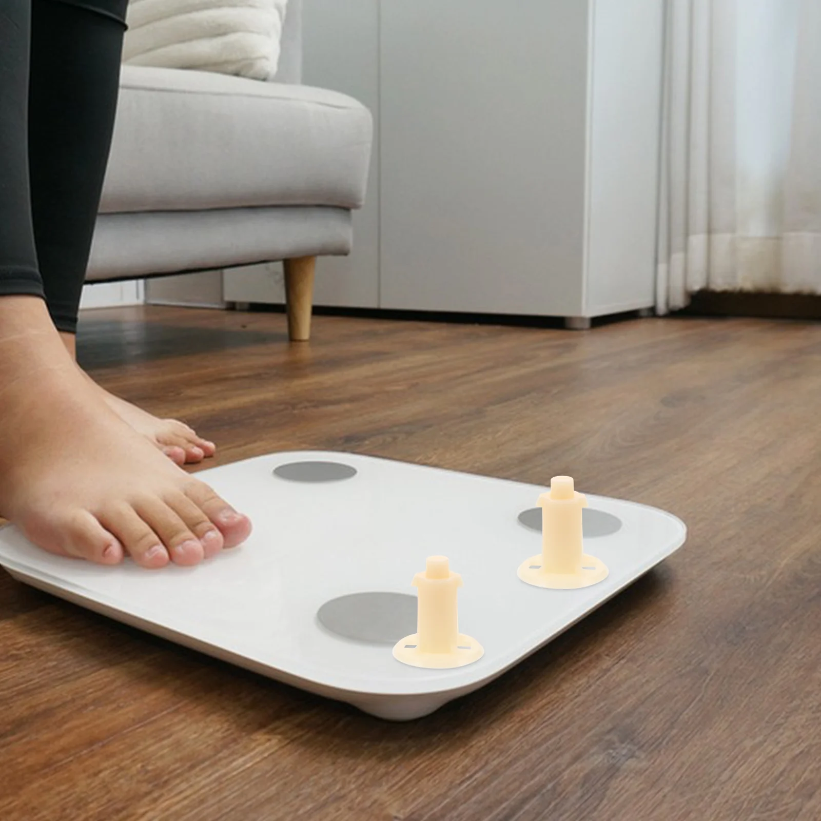 

4 шт., электронные весы, сменные ножки, противоскользящие пластиковые подушечки, стабильная опора, ножки для сковороды, кухонный склад, промышленный