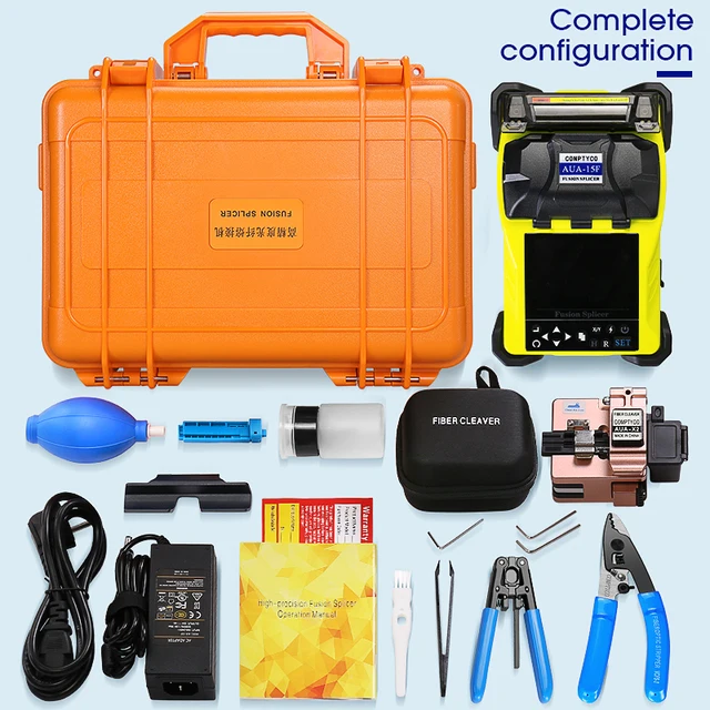 

AUA-15F Fully Automatic Mini Optic Fiber Fusion Splicer Splicing Machine