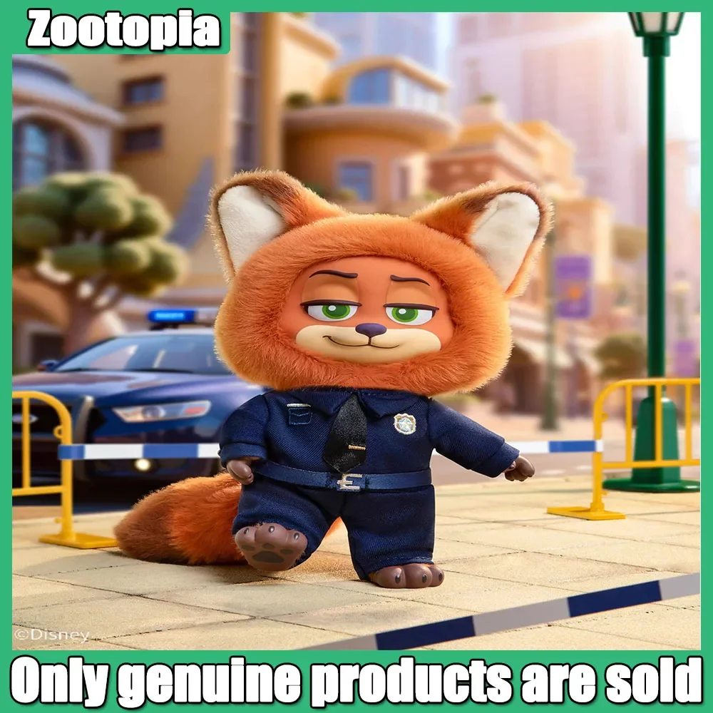 الأصلي Zootopia صندوق أعمى لطيف نيك جودي عمل الشكل أفخم دمية الفينيل صندوق غامض شخصيات كرتونية الكرتون جمع لعبة مجسمة