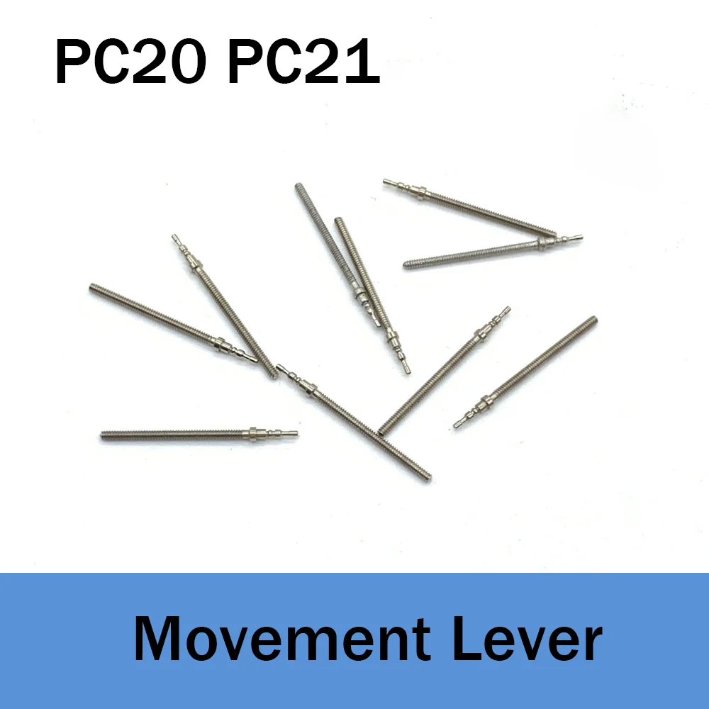 10pcs Handle  Watch Accessories Handle Core Suitable for Quartz PC20 PC21 Movement Lever Watch Parts Barre