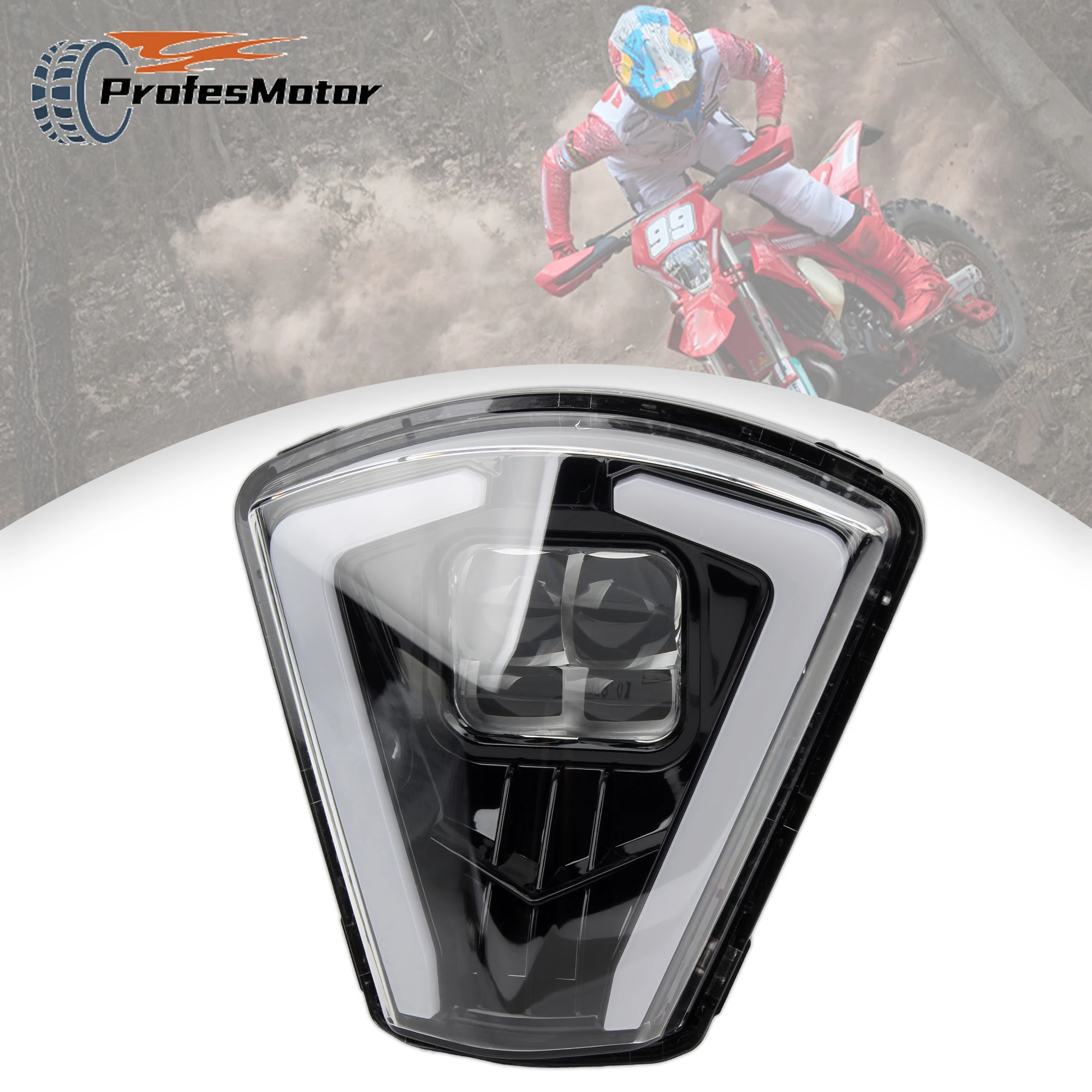 

Motorcycle LED Headlight Wick For GASGAS EX EC 300 350F 400F 450F 500F SM700 2024 2025 Dirt Bike Headlamp Modified Accessories