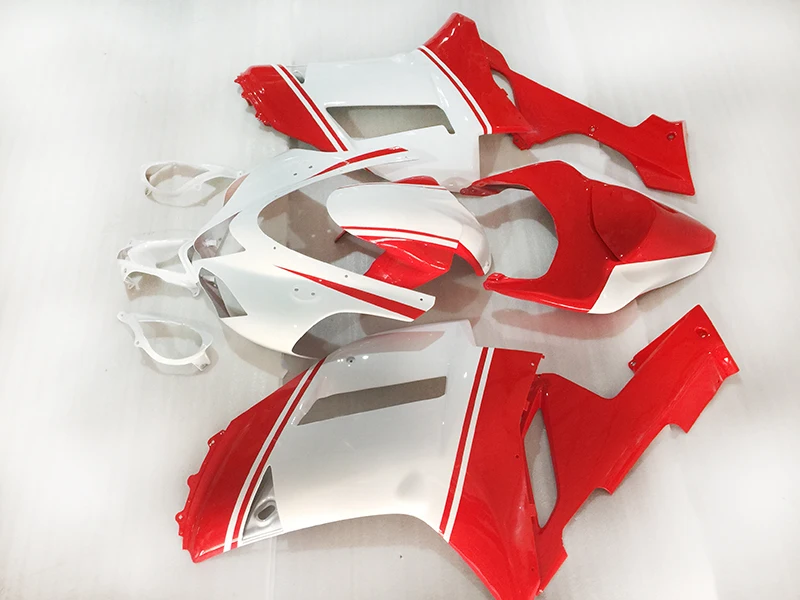 Hot sale Fairing kit for Kawasaki Ninja ZX6R 07 08 year  Mold ZX 6R 2007 2008 fairings set  red white