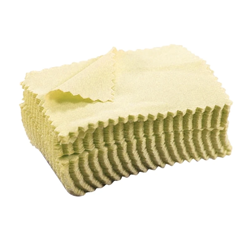 전자 제품용 마이크로 화이버 청소 천, 100 팩, 2인치 x 3인치 안경 청소 천, 카메라 천 닦아 Dropship