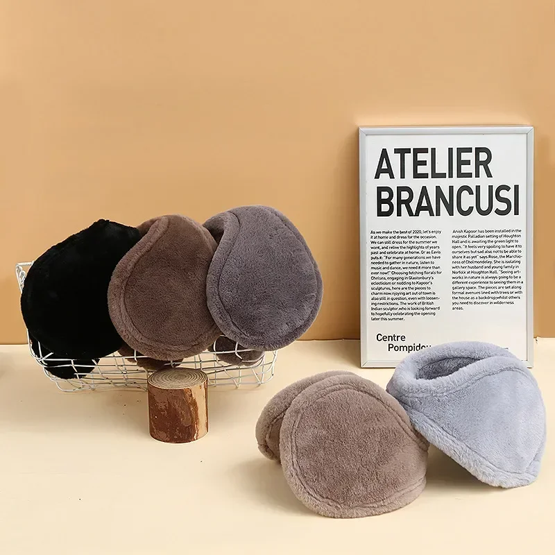 Verdickte Pelz-Ohrenschützer, Ohrenschützer, warme Kopfhörer, Winter-Accessoires für Frauen, Ohrabdeckung