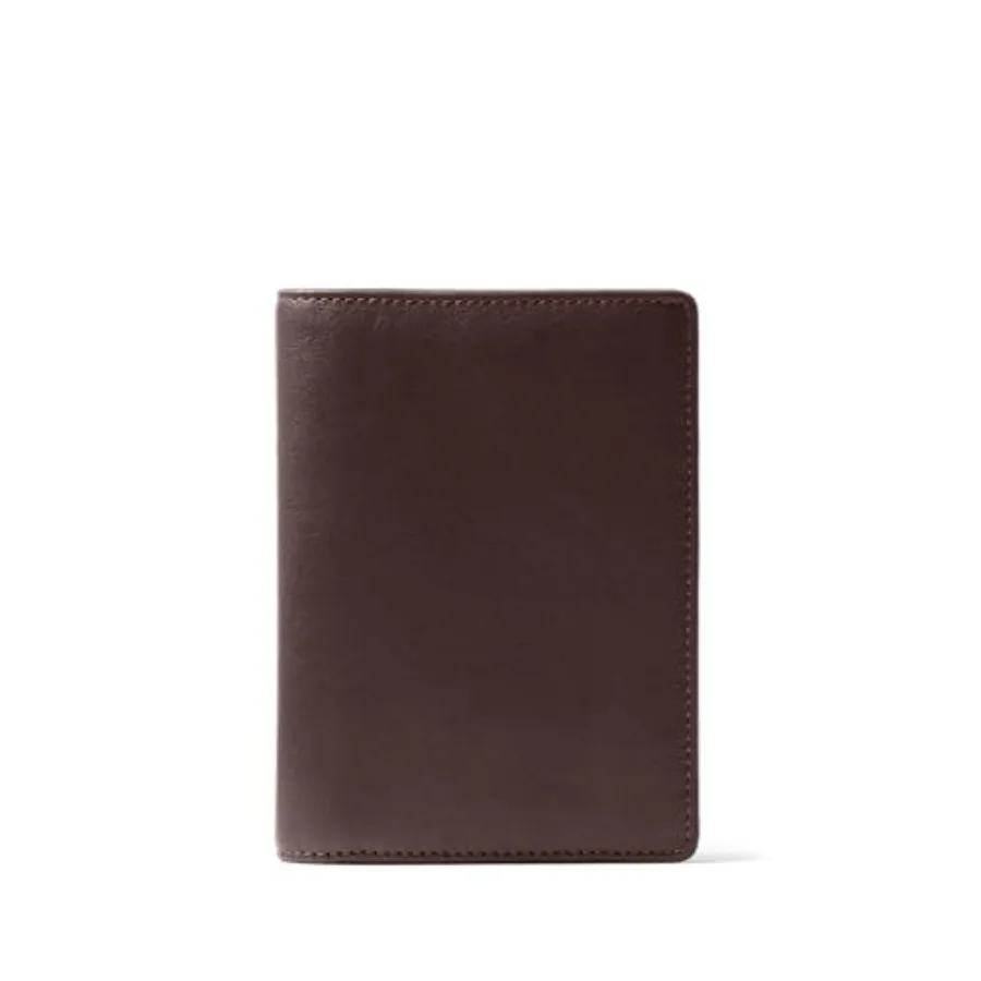 

Deluxe Passport Cover Leather Travel Wallet with Card Slots Pockets Cash Storage in Black for Secure Document and Card Organiza