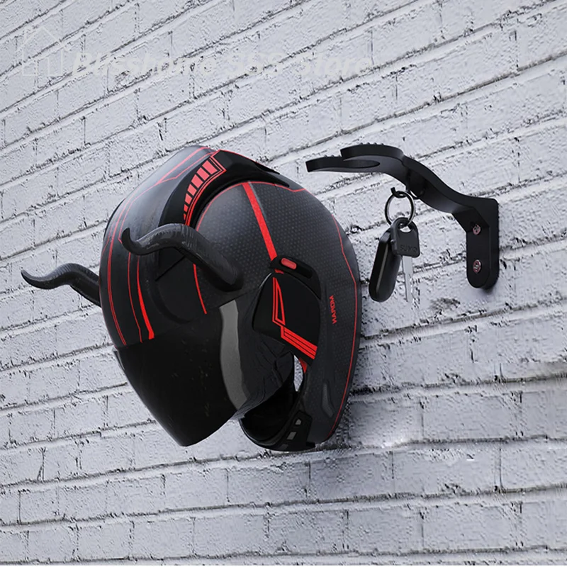 

【S】Motorcycle Helmet Hook Racks Multipurpose Hook Hanger Home Luggage Jacket Holders Kitchen Cabinet Shelf Wall Mount Hooks