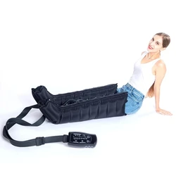 Fengmore – bottes de massage à Compression d'air à 8 cavités, pour la Circulation des jambes et des pieds, système de thérapie de pression corporelle