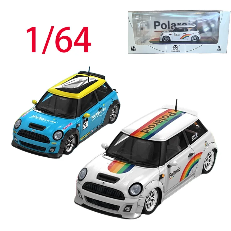 

TM литой под давлением масштаб 1/64 модель автомобиля из сплава BMW MINI COOPER игровые транспортные средства игрушки для мальчиков оригинальная коробка коллекционная декоративная деталь