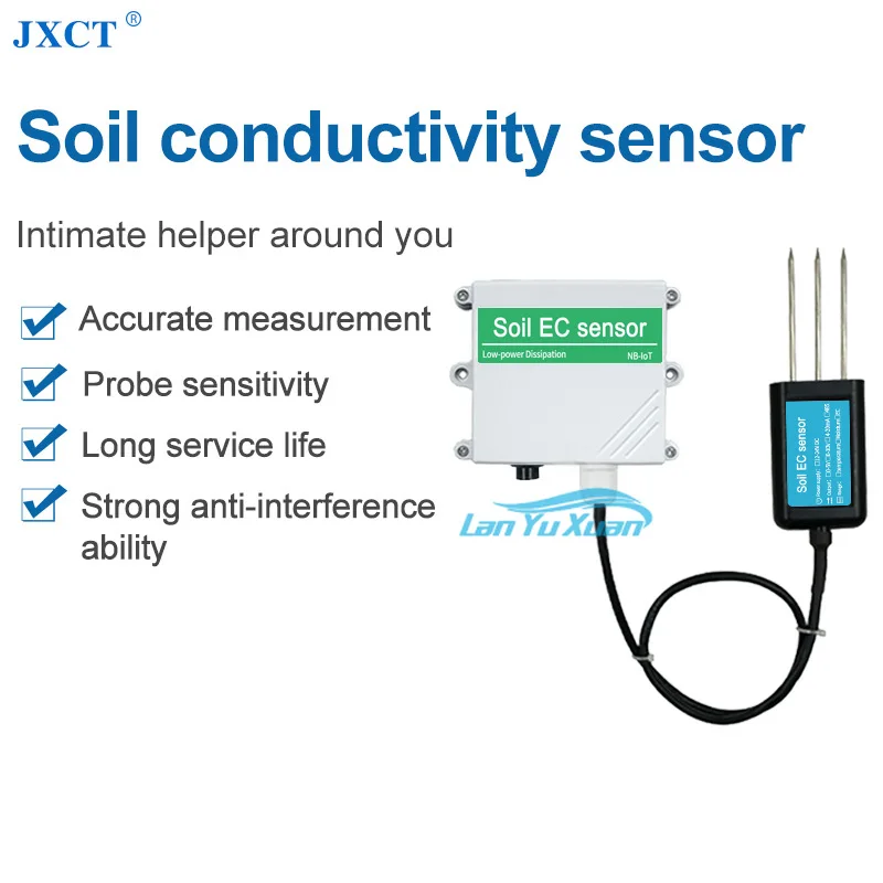 Soil Conductivity Sensor EC Meter 