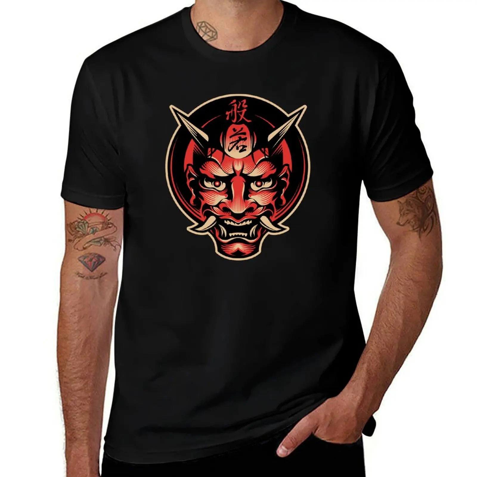 

Hannya Art Symbol T-Shirt Soft Durable Cotton T-Shirt