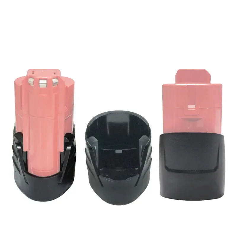Imagem -04 - para M12 12v Bateria de Íon de Lítio Plástico Inferior Case Caixa Peças para Milwaukee 48112411 Li-ion Acessórios de Acessórios de Bateria