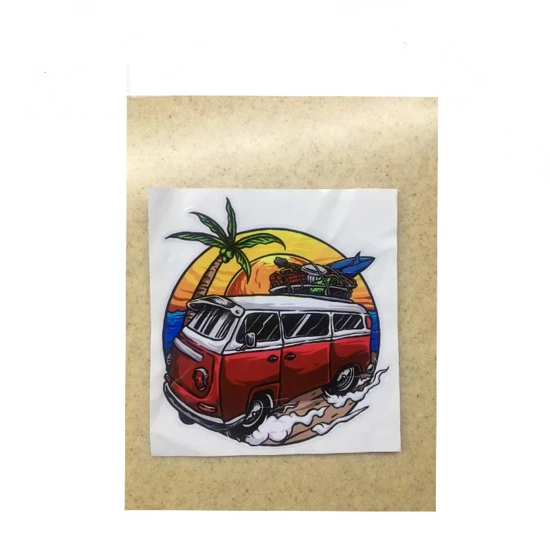 Car Stickers Fashion Camper Travel Vinyl Decals Car Motorcycle Bumper Body Rear Window Decorative Decals,13CM