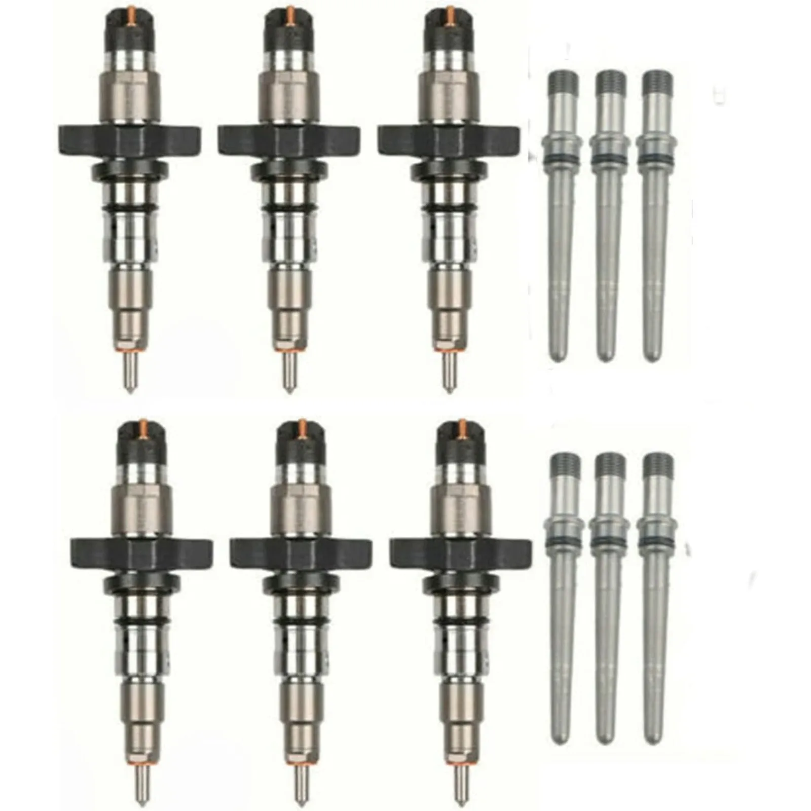 

Diesel Fuel Injectors Compatible with 2004 2005 2006 2007 Dodge Ram Cummins 5.9L 0445120238 (Pack of 6)