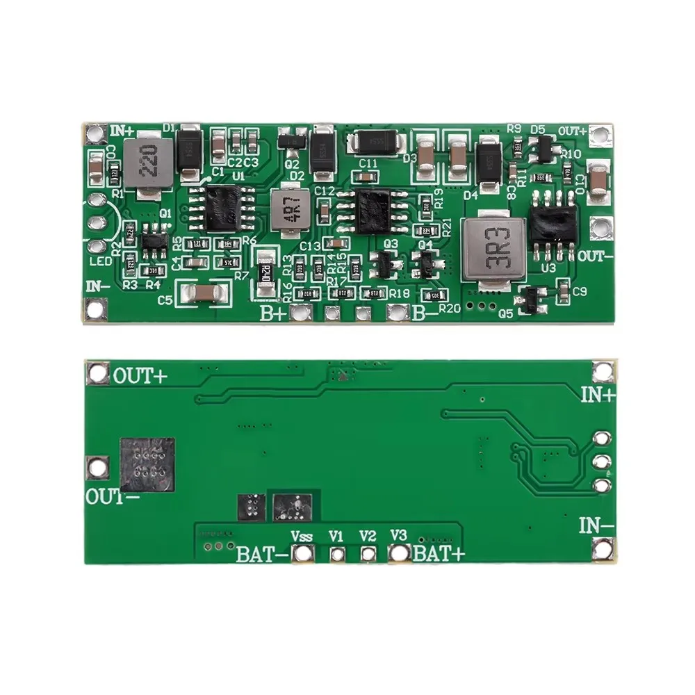 3S 12V 3A 24W 36W Lithium Battery UPS Module Charging Discharging Automatic Switching Uninterruptible Power Supply Board