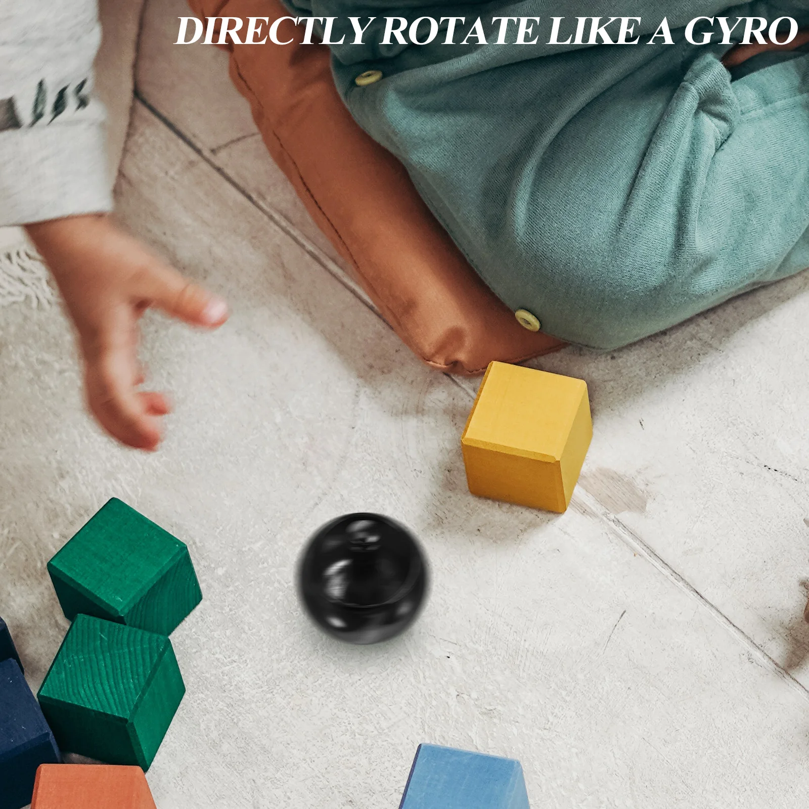 Metal Gyro Bright Colorful Automatic Flipping Educational Gift for Kids Promoting Hand Eye Coordination Gyro Toy
