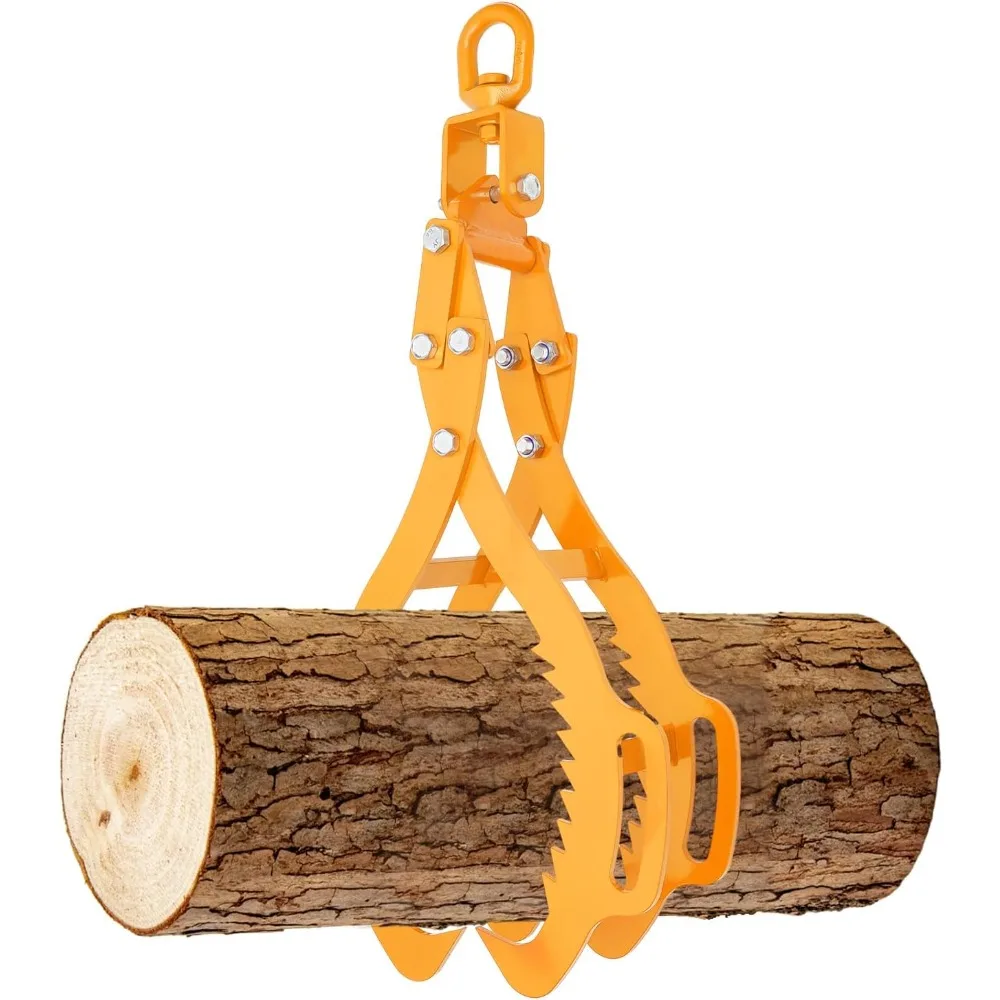 

Сверхмощные 28-дюймовые щипцы для подъема бревен с 4 захватами для обработки древесины до 2646 фунтов